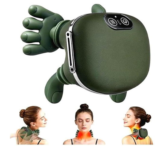 Foot Massager Mat with Digital Controller | Electric Foot Massage Pad with Multiple Modes & Adjustable Intensity | Relaxation & Muscle Comfort | Portable & USB Rechargeable